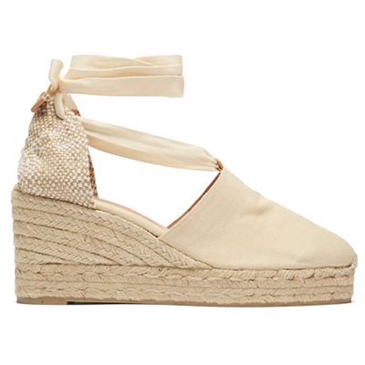 Campesina 60 Canvas & Jute Espadrille Wedges from Castañer 