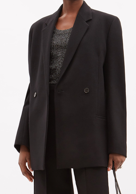 Double-Breasted Wool Blazer from Totême