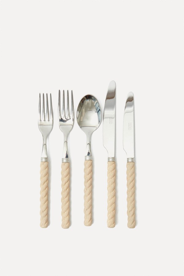 5 Piece Rope Cutlery Set from Mrs Alice