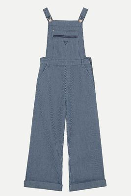 Leroy Striped Denim Dungarees from Joanie