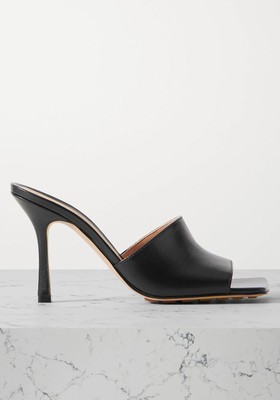 Leather Mule Heels from Bottega Veneta