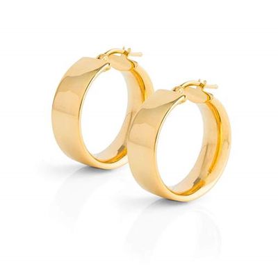 Cuff Gold Hoops from The Hoop Station