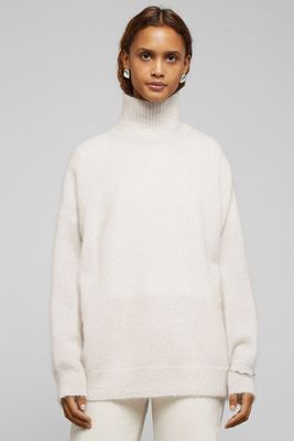 Hailey Wool and Mohair Blend Turtleneck from Weekday