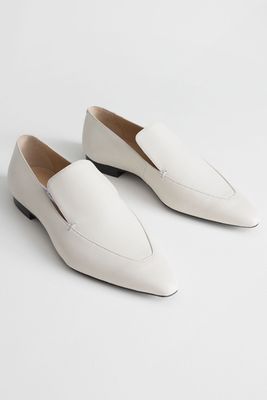 Pointed Leather Loafers from & Other Stories