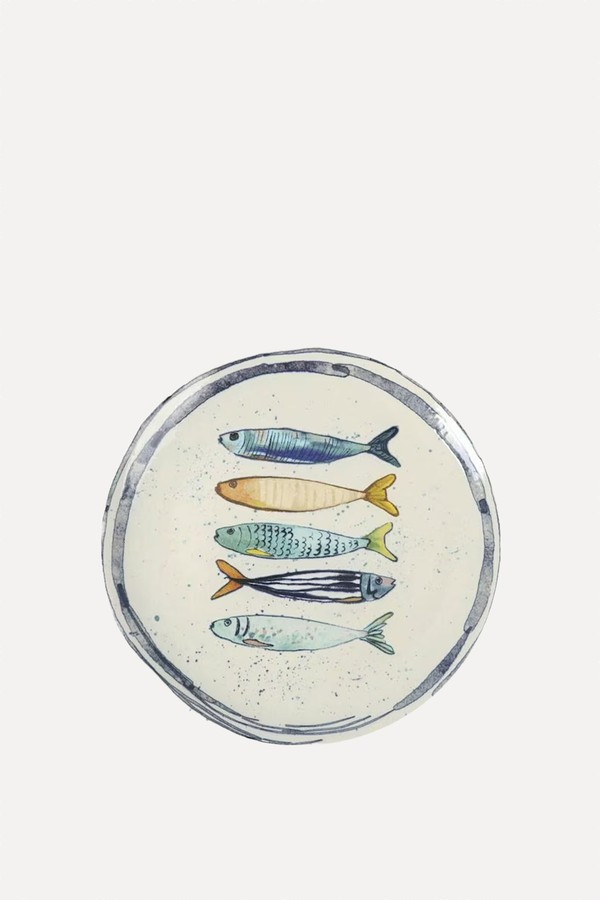 Set Of 6 La Mediterránea Peixe Flat Plates from TESCO