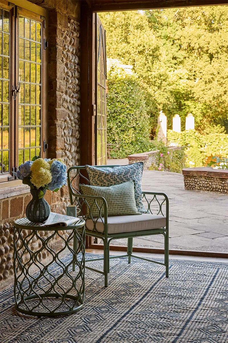 Outdoor Aluminium Side Table from Birdie Fortescue