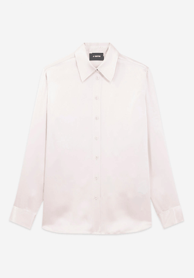 Pale Pink Shirt With Large Cuffs from The Kooples