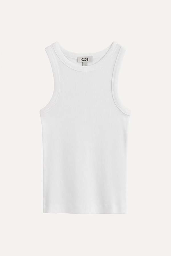 Ribbed Cotton Tank Top from COS