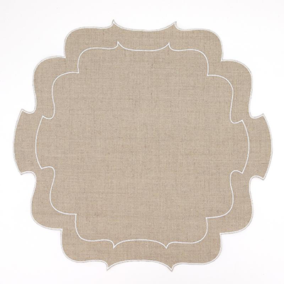 Camilla Linen Placemat from Rebecca Udall