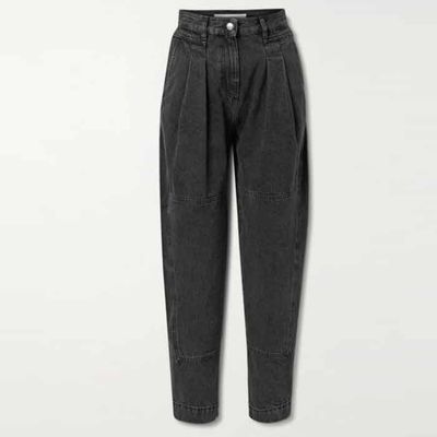 Vangir Pleated High-Rise Tapered Jeans from Iro