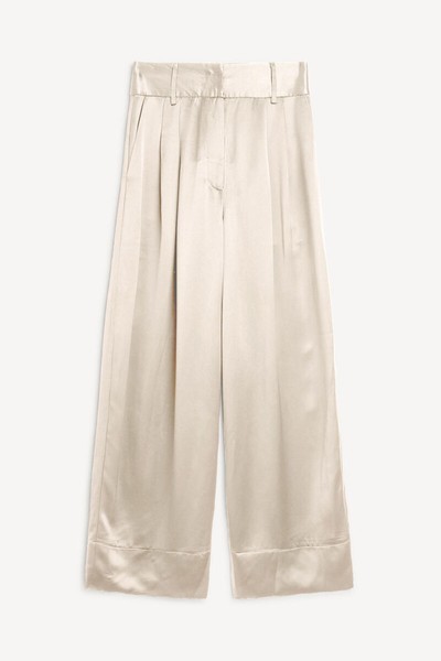 Piscali Mid-Waist Trousers from By Malene Birger