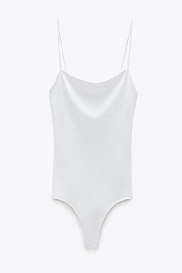 Strappy Stretch Bodysuit from Zara