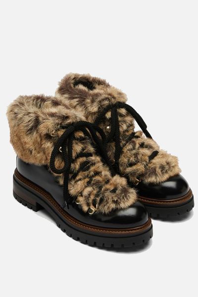 Alpine Faux Fur Alpine Boots from Russell & Bromley