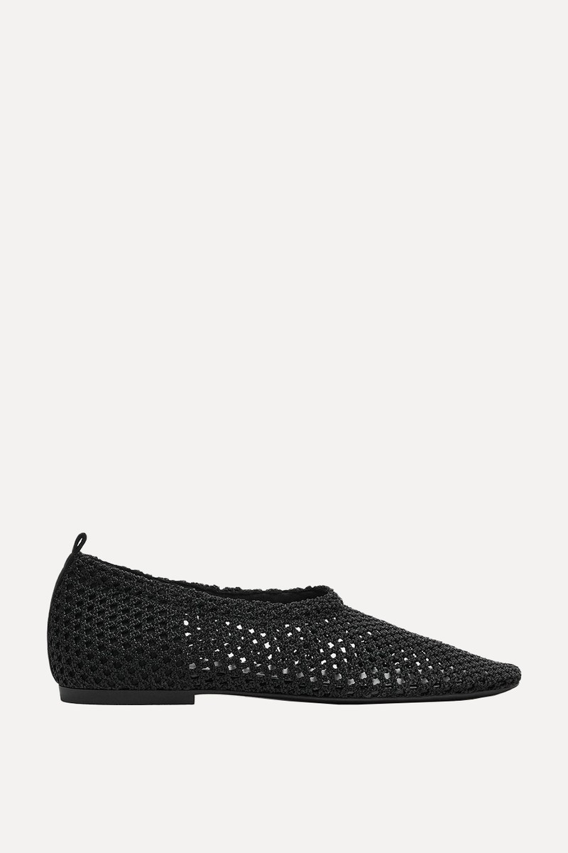 Flat Mesh Ballet Flats