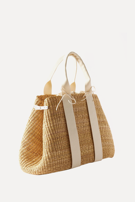Maxi Altair Straw Basket Bag from Muuñ