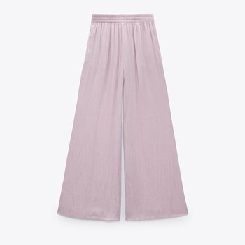 Flowing Wide Leg Trousers from Zara