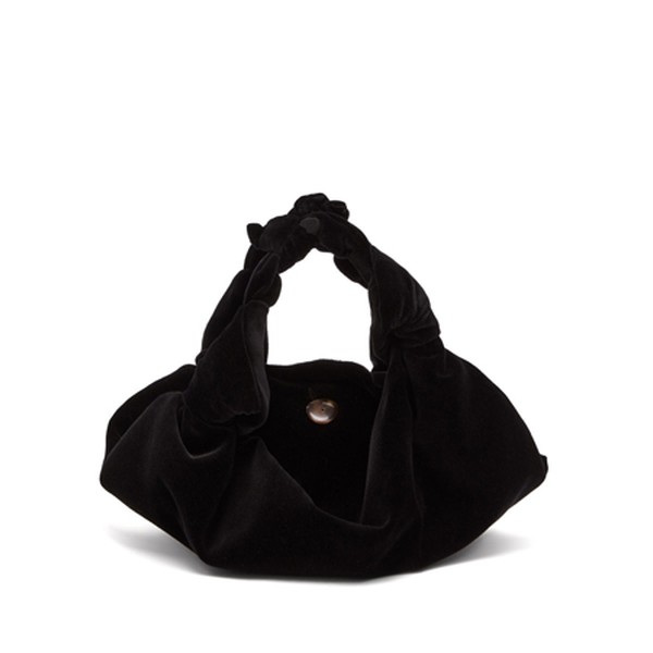 Ascot Small Velvet Bag from The Row