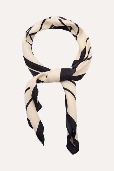 Geometric Printed Foulard from Mango