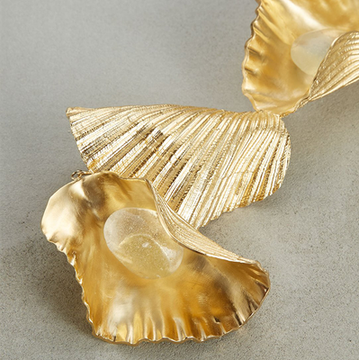 Shell Showpiece Earrings from 1064 Studio