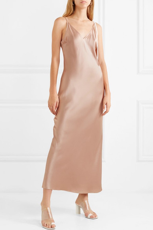 Clea Silk-Satin Maxi Dress from Joseph