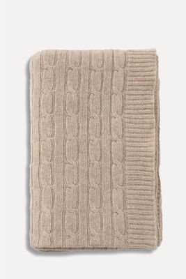 Pure Cashmere Travel Blanket from Maison Cashmere