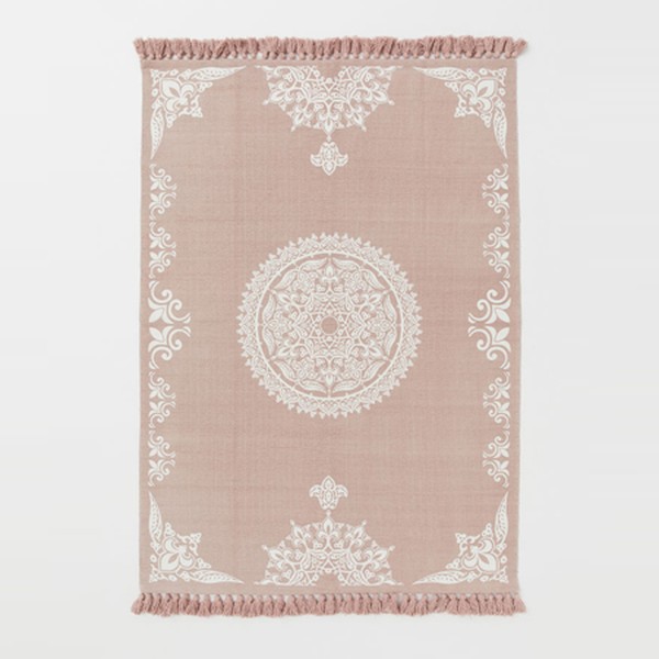 Tasselled Cotton Rug