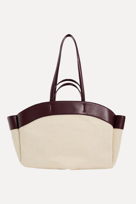 Contrast Tote Bag  from Zara