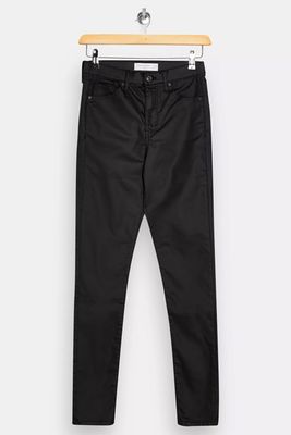 Black Coated Jamie Skinny Jeans