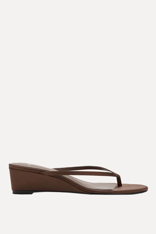 Wedge Strips Sandals