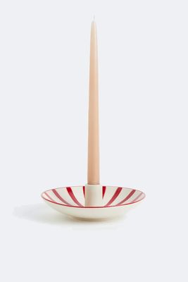 Stoneware Candle Holder from H&M