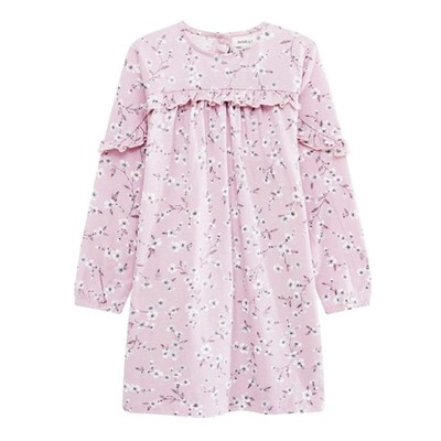 Dress with Cherry Blossom Print