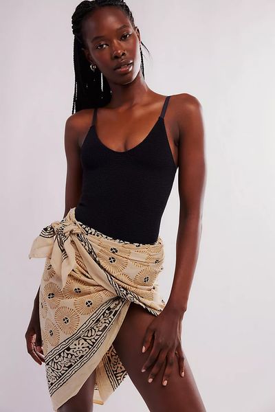 Beachwood Block Print Sarong from Free People