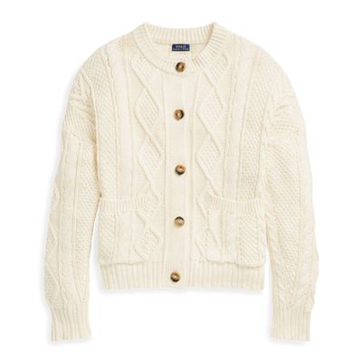 Cable Cotton Cardigan