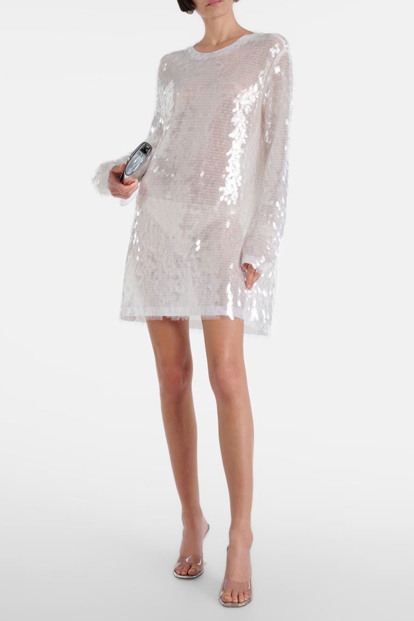 Sequined minidress from Norma Kamali