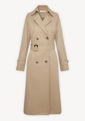 Long Double-Breasted Trench Coat from Gerard Darel