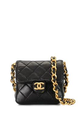1990s Mini Diamond-Quilted Crossbody Bag from Chanel