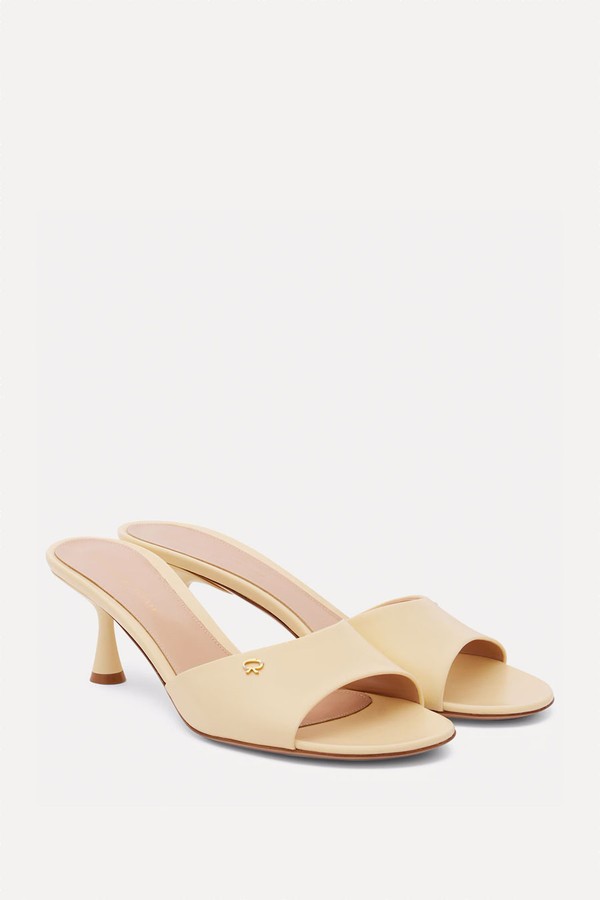Ascent 55 Leather Mules from Gianvito Rossi