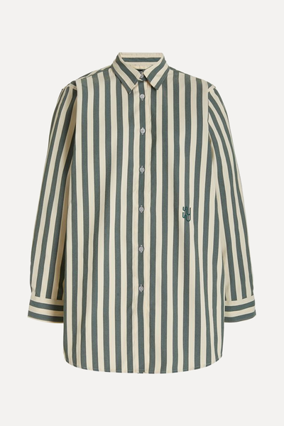 Buoy - Green Striped Shirt from Yaitte