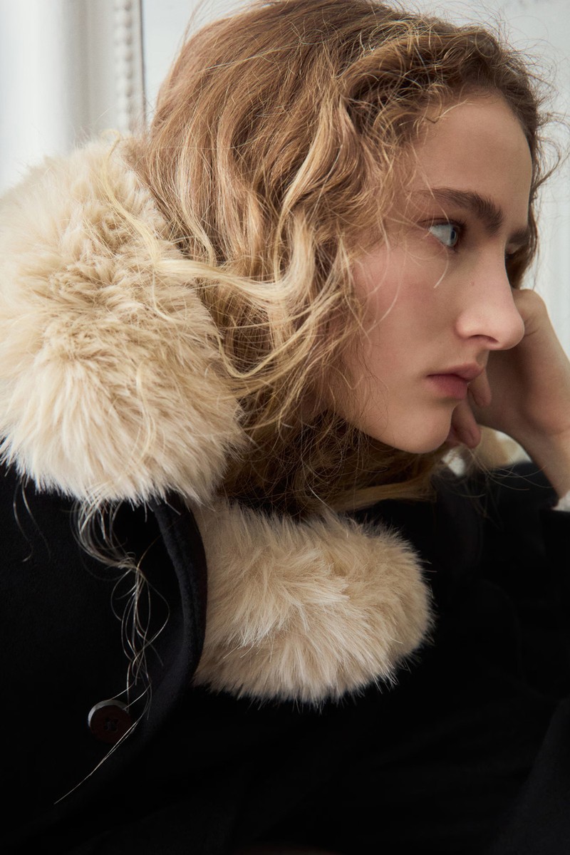 Wool Jacket With Shirt Collar