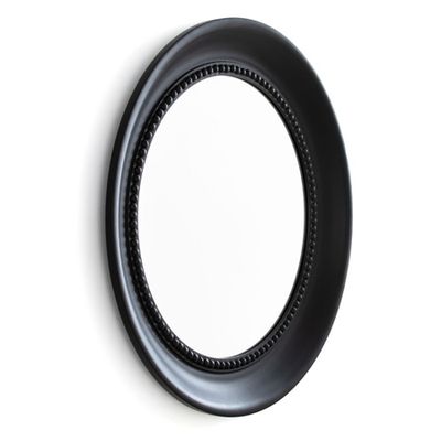 Afsan Aged-Effect Round Mirror from La Redoute