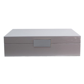 Large Chiffon Grey & Silver Glasses Box