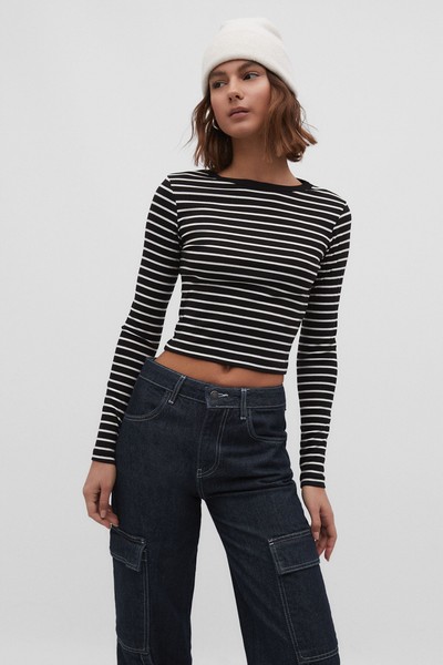 Long Sleeve Striped T-Shirt