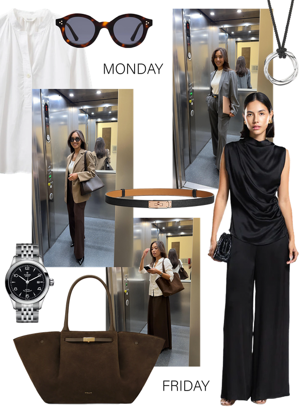 A Week Of Corporate Office Outfit Inspo