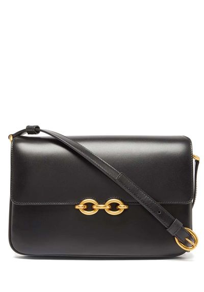 Maillon Medium Leather Shoulder Bag from Saint Laurent