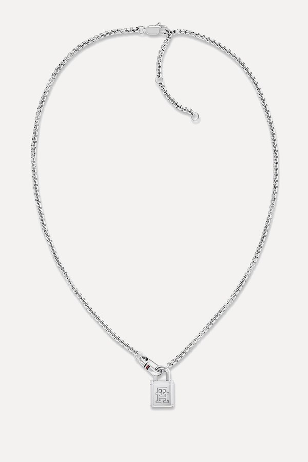 American Icon Ladies Necklace Silver