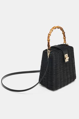 Minaudiere Bag With Braided Handle  from Zara 