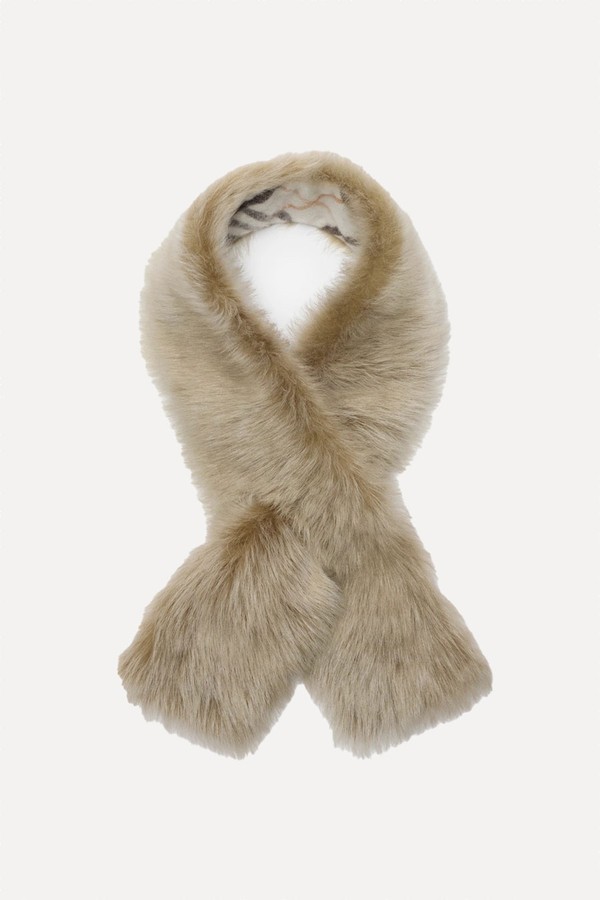 Reversible Shearling Scarf from Burberry