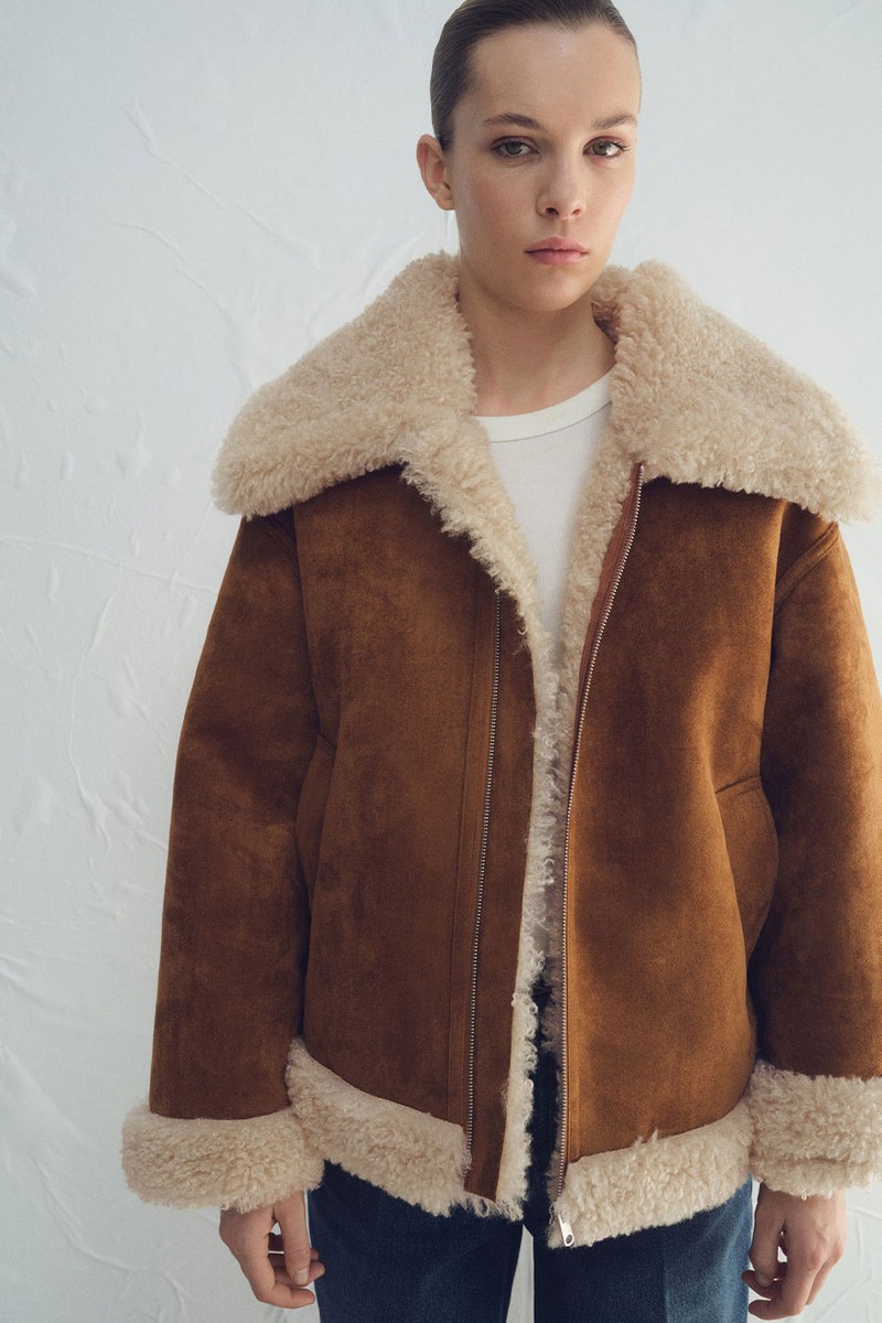 Double-Faced Shearling Jacket