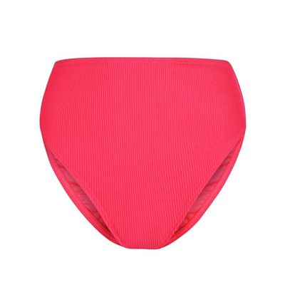 Neon Pink High Leg Bikini from New Look