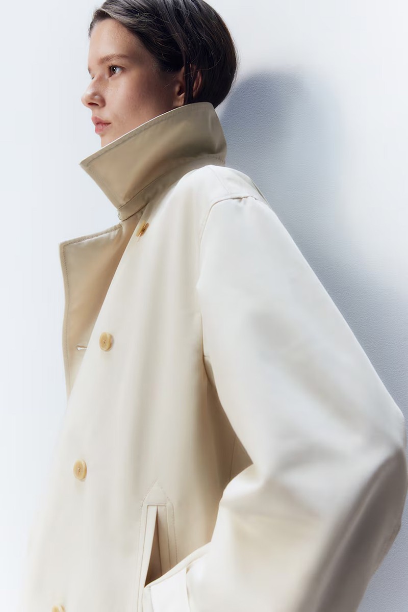 Short Trench Coat from H&M